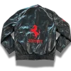 Ferrari Jacke Latex Edition schwarz hinten