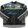 Ferrari x Marlboro Lederjacke grün