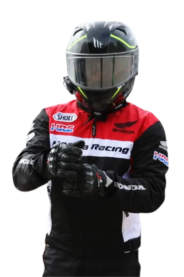 Honda Racing Motorradjacke rot 4 seasons Modell