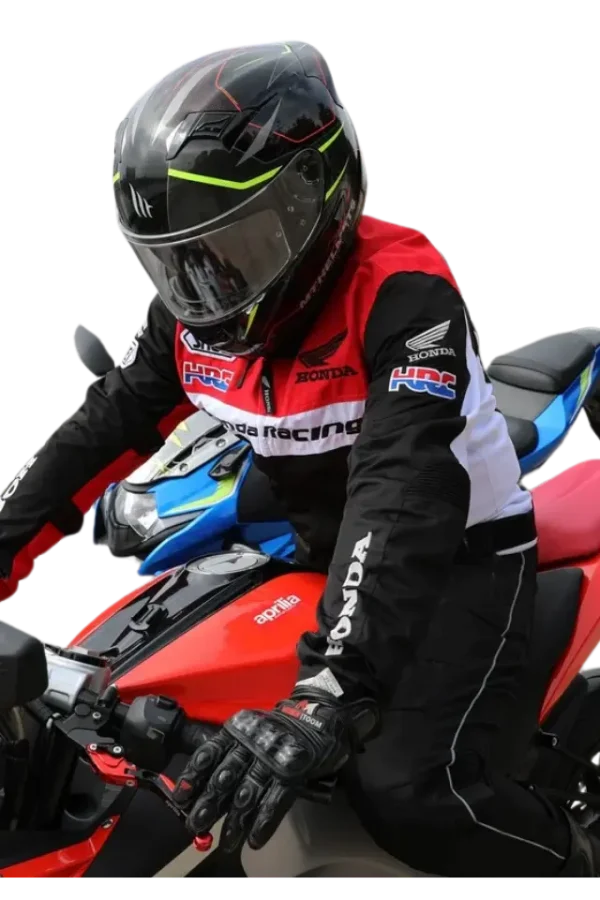 Honda Racing Motorradjacke rot 4 seasons vintage