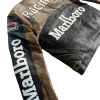 Marlboro Lederjacke Racing Braun edition