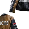 Marlboro Lederjacke Racing Braun schön