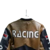 Marlboro Lederjacke Racing Braun version