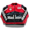 Marlboro Lederjacke Racing rot