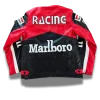 Marlboro Lederjacke Racing rot schwarz