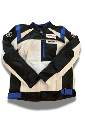 Yamaha Motorradjacke Racing blau