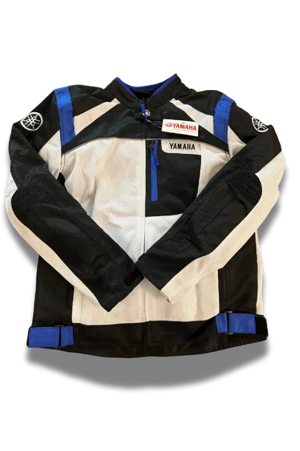 Yamaha Motorradjacke Racing blau