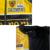 Ferrari Marlboro lederjacke in gelb im detail