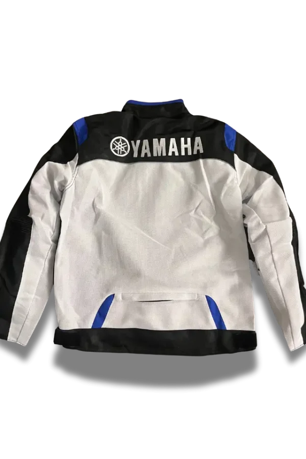 Yamaha Sommer Motorradjacke von hinten