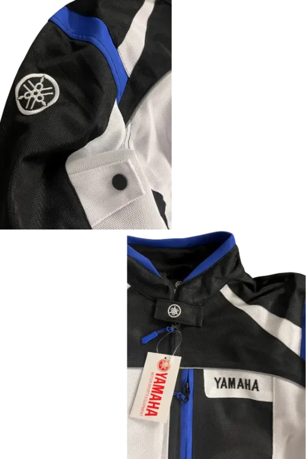 Yamaha Sommer Motorradjacke von vorne und details